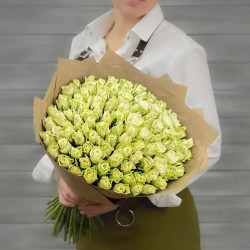 101 белая роза (Кения)